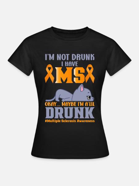 Multiple Sclerosis Awareness Day Multiple Sclerosis - Women's T-Shirt - black
