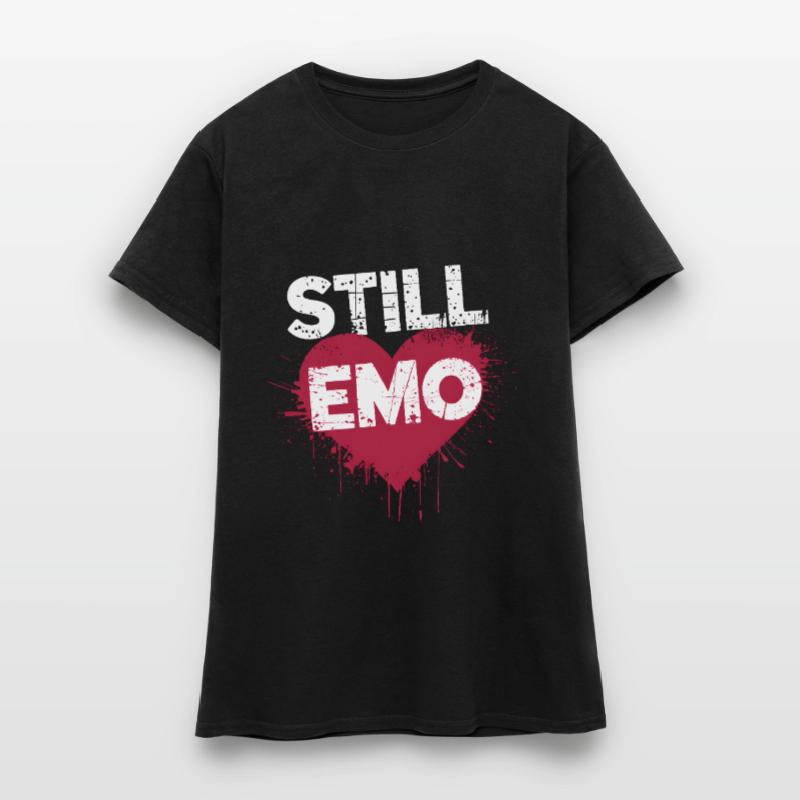 Toujours Emo ! Emo Goth Alternative T-shirt Femme