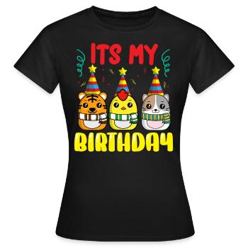 Not allowed in Nice Class 9,16; UK, EM, US - Women's T-Shirt - black - Front - AI Model Female 172 dark (172cm)
