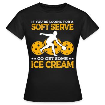 Not allowed in nice class 25 GB - Women's T-Shirt - black - Front - AI Model Female 172 dark (172cm)