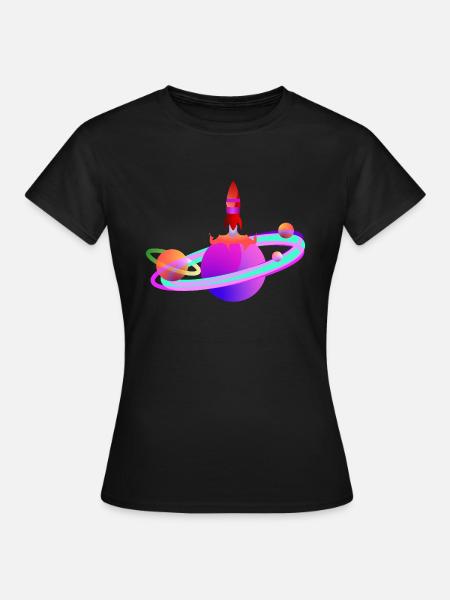 Schläger - Frauen T-Shirt - Schwarz