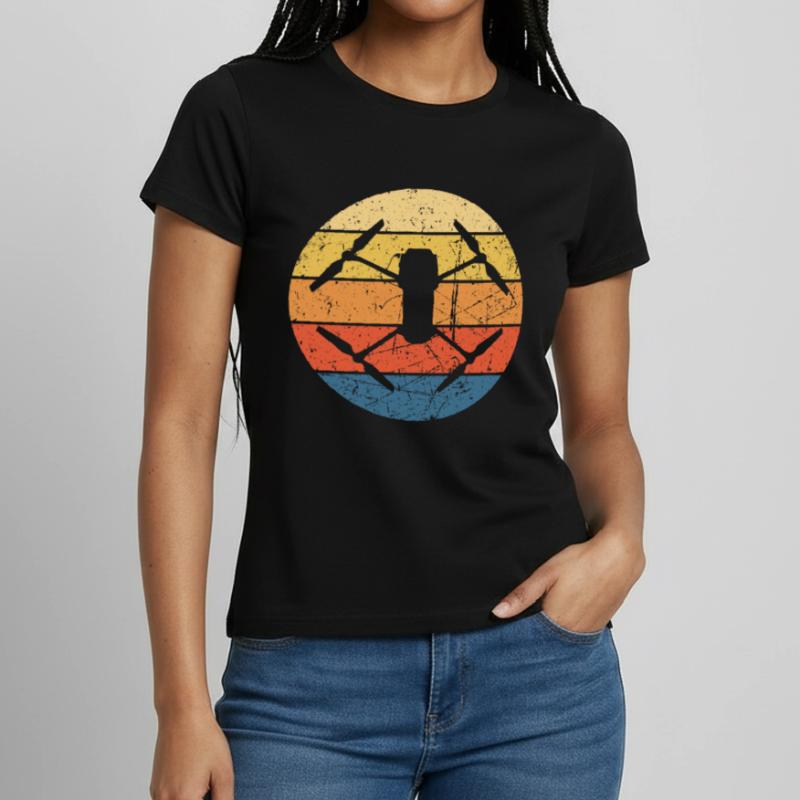 Drone Drone Pilot Drone Operator Quadcopter Women's T-Shirt