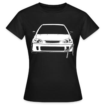 JDM cars Motorsport Japanese Domestic Market Gift - Frauen T-Shirt - Schwarz - Vorne - AI Model Female 172 dark (172cm)