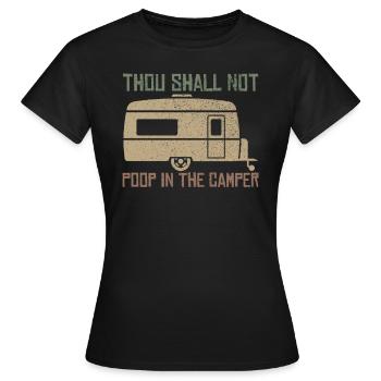CAMPER - T-shirt Femme - noir - Devant - AI Model Female 172 dark (172cm)