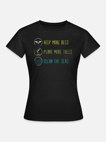 Naturliebhaber - Frauen T-Shirt - Schwarz