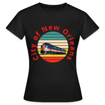 City of New Orleans - Frauen T-Shirt - Schwarz - Vorne - AI Model Female 172 dark (172cm)