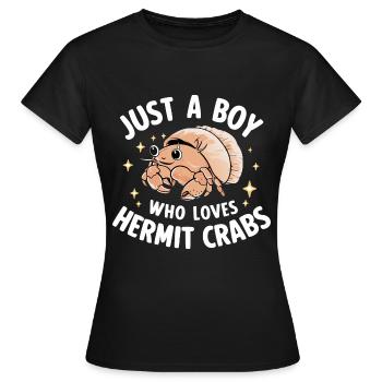 Crabe Crabe Crabe Crabe Crabe Crabe - T-shirt Femme - noir - Devant - AI Model Female 172 dark (172cm)