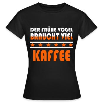 German5 - Frauen T-Shirt - Schwarz - Vorne - AI Model Female 172 dark (172cm)