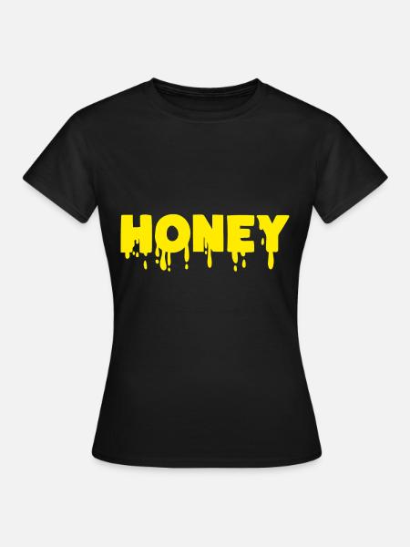 Honey - Frauen T-Shirt - Schwarz
