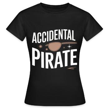 Invalidité due à l’amputation - T-shirt Femme - noir - Devant - AI Model Female 172 dark (172cm)