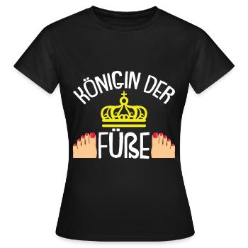 Fußpflegerin Pediküre Podologie Fußnägel - Frauen T-Shirt - Schwarz - Vorne - AI Model Female 172 dark (172cm)