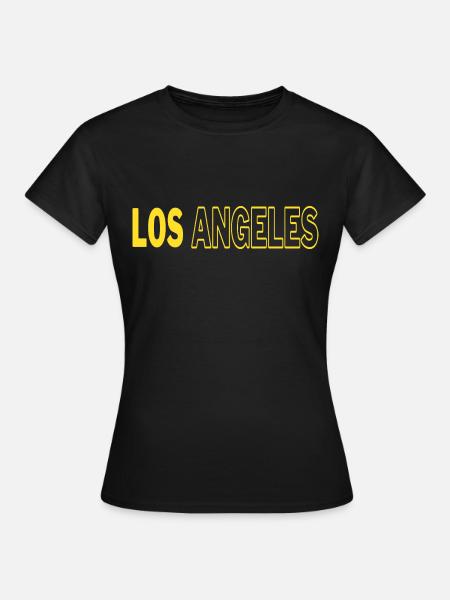 Los Angeles - T-shirt Femme - noir