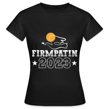 Firmpatin 2023 Firmung - Frauen T-Shirt - Schwarz - Vorne - AI Model Female 172 dark (172cm)