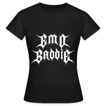 Méchant gothique ! Gothique Fille Gothique Esthétique - T-shirt Femme - noir - Devant - AI Model Female 172 dark (172cm)