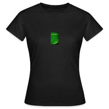 Leaf - Women's T-Shirt - black - Front - AI Model Female 172 dark (172cm)
