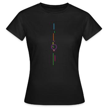 Turmpxl bnt - Women's T-Shirt - black - Front - AI Model Female 172 dark (172cm)