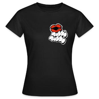 Bussi Bussi - Frauen T-Shirt - Schwarz - Vorne - AI Model Female 172 dark (172cm)