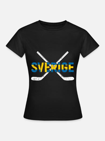 Schweden - Frauen T-Shirt - Schwarz