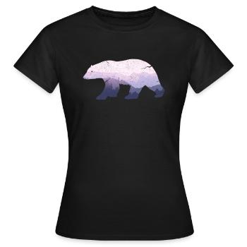 porter - T-shirt Femme - noir - Devant - AI Model Female 172 dark (172cm)