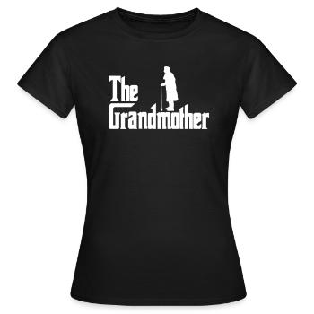 Großmutter Oma Grossmutter Enkel Mutter Geschenk - Frauen T-Shirt - Schwarz - Vorne - AI Model Female 172 dark (172cm)