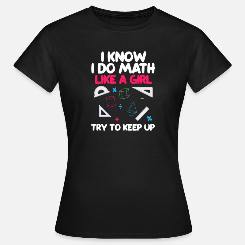 maths - Women's T-Shirt - black