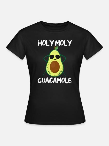 Avocado - Dame-T-shirt - sort