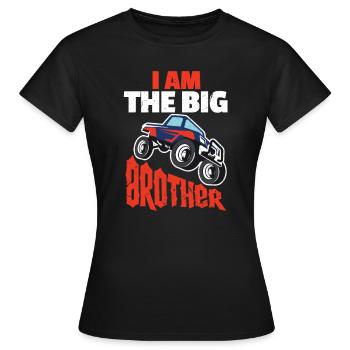 Big Brother - Women's T-Shirt - black - Front - AI Model Female 172 dark (172cm)