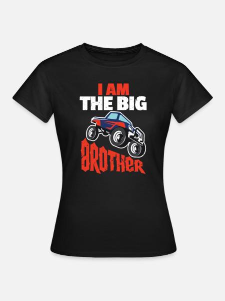 Grosser Bruder - T-shirt dam - svart