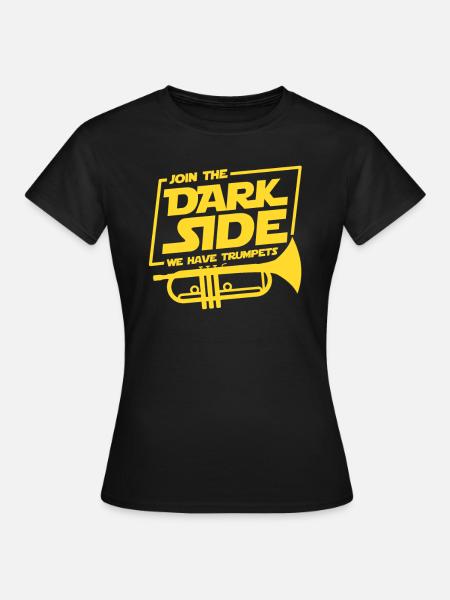 Trompete - Frauen T-Shirt - Schwarz