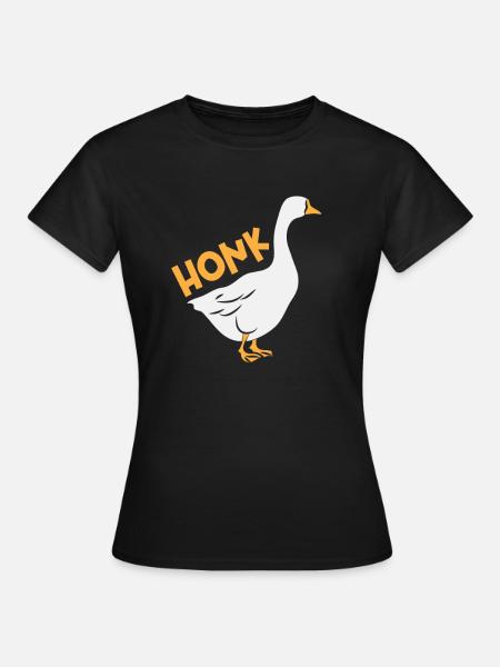 Honk goose - Women's T-Shirt - black