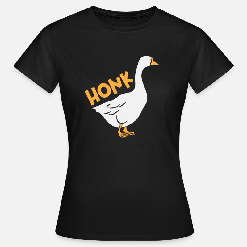 Honk goose - Women's T-Shirt - black