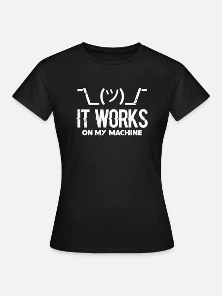 programmeur - T-shirt Femme - noir