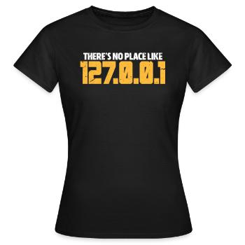 Programmierer Code Informatik Coder Geschenk - Frauen T-Shirt - Schwarz - Vorne - AI Model Female 172 dark (172cm)