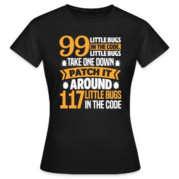 Programmierer Code Informatik Coder Geschenk - Frauen T-Shirt - Schwarz - Vorne - AI Model Female 172 dark (172cm)