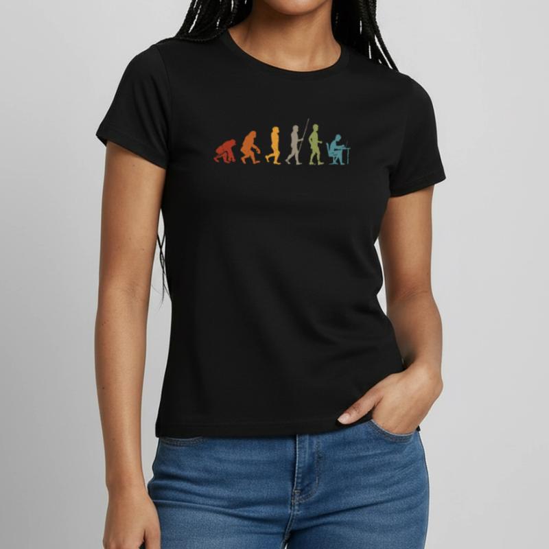 Programmation informatique programmeur évolution T-shirt Femme