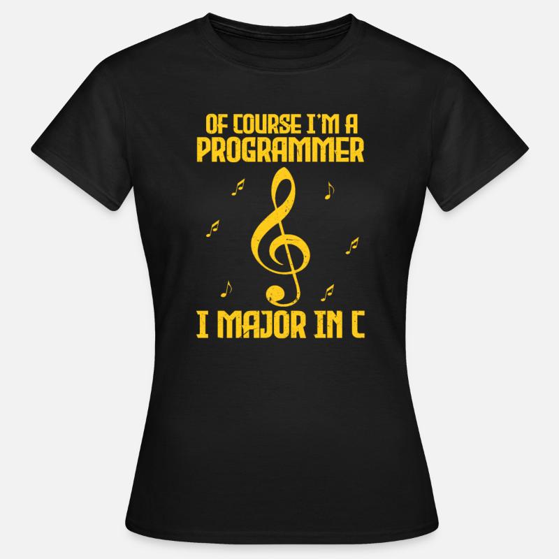 Programmierer - Frauen T-Shirt - Schwarz
