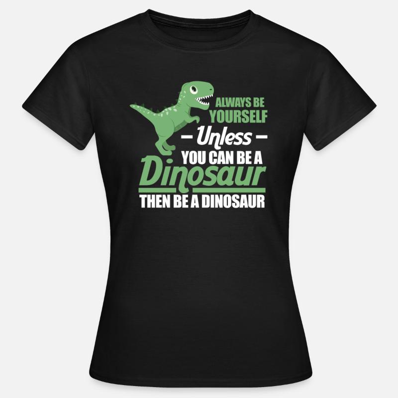 dinosaur - Women's T-Shirt - black