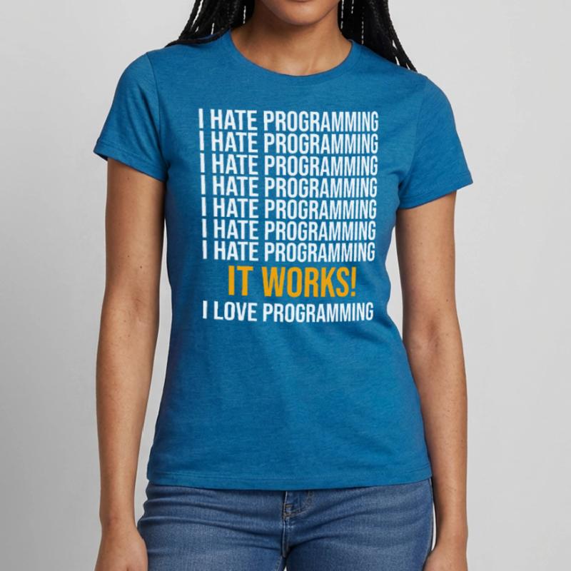 Coder Developer Programmer Coding IT Computer Women's T-Shirt