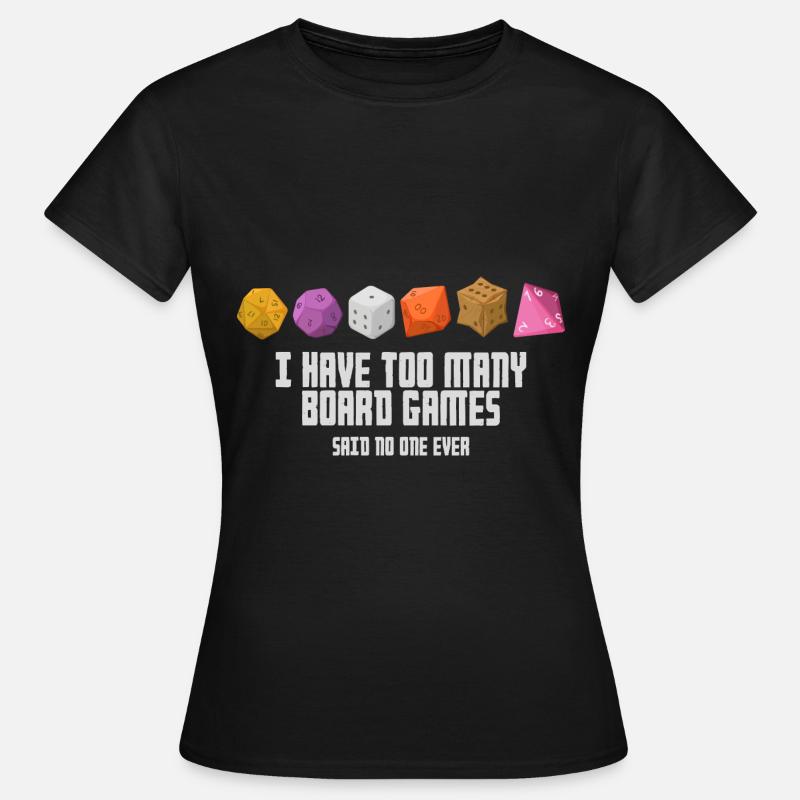 board game - Women's T-Shirt - black