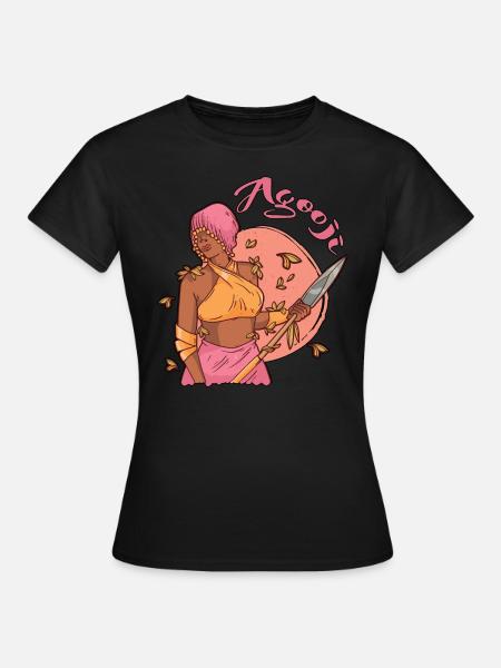 Agooji - Frauen T-Shirt - Schwarz