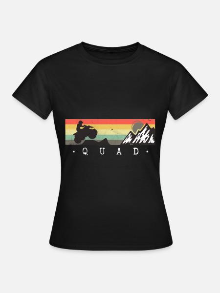 Quad - Frauen T-Shirt - Schwarz