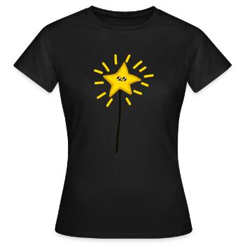 baguette magique - T-shirt Femme - noir - Devant - AI Model Female 172 dark (172cm)