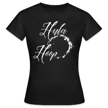 Hula - Frauen T-Shirt - Schwarz - Vorne - AI Model Female 172 dark (172cm)
