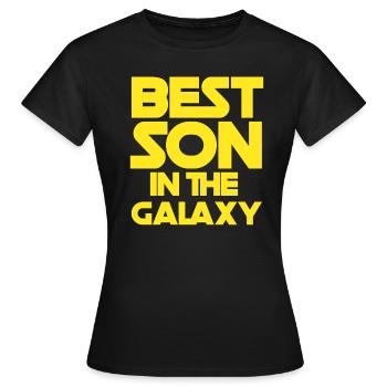 Best Son - Women's T-Shirt - black - Front - AI Model Female 172 dark (172cm)