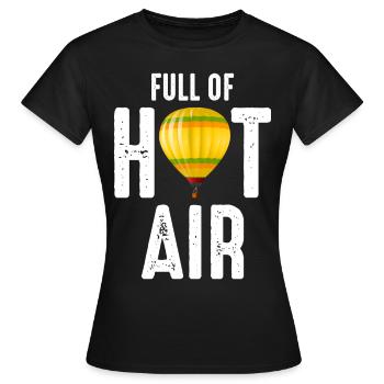Montgolfière Montgolfière Montgolfière - T-shirt Femme - noir - Devant - AI Model Female 172 dark (172cm)