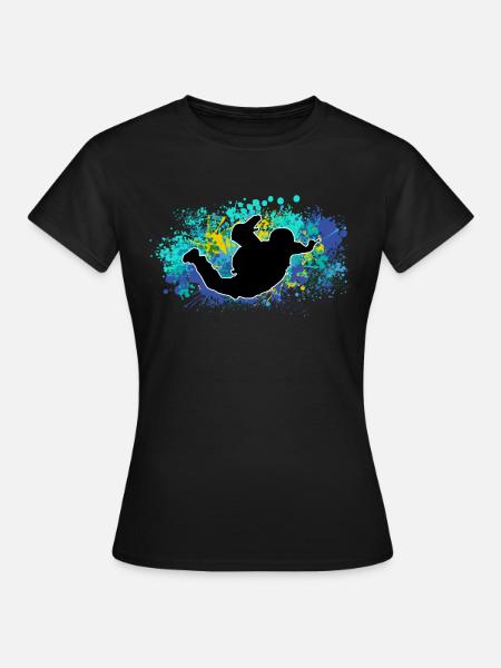 Skydiver Skydive Skydive - Women's T-Shirt - black