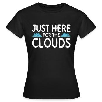 Météorologue Météo Climat Prévisions Météo - T-shirt Femme - noir - Devant - AI Model Female 172 dark (172cm)
