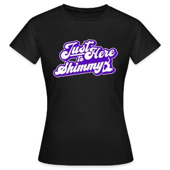 Danse du ventre Danseuse du ventre Danse Danseur Cadeau - T-shirt Femme - noir - Devant - AI Model Female 172 dark (172cm)