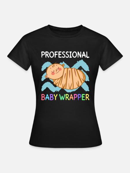 Kinder Krankenschwester Säugling Pädiatrie - Frauen T-Shirt - Schwarz