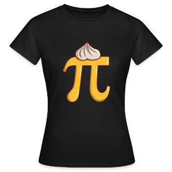 Lemon meringue Pi - Drôle de professeur de maths pour - T-shirt Femme - noir - Devant - AI Model Female 172 dark (172cm)